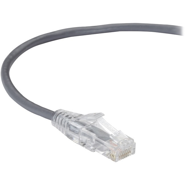 Black Box CAT6A UTP Slim-Net Patch Cable, 28AWG, 500-MHz, PVC