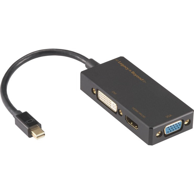SIIG Mini DisplayPort to 4K HDMI/DVI/VGA 3-in-1 Adapter - GreatEagleInc