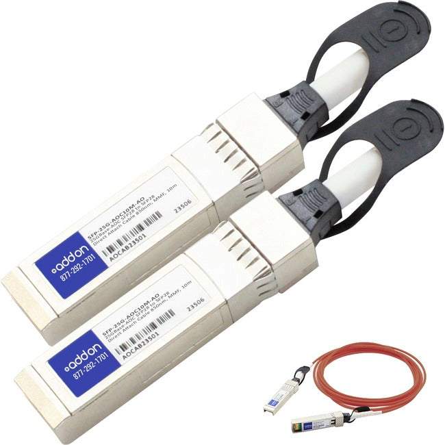 AddOn Cisco Compatible TAA Compliant 25GBase-AOC SFP28 to SFP28 Direct Attach Cable (850nm, MMF, 10m) - Computers &…