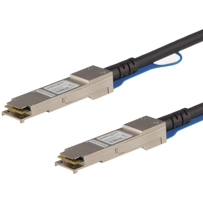 StarTech.com Cisco QSFP-H40G-CU3M Compatible QSFP+ Direct-Attach Twinax Cable - 3 m (9.8 ft) - 40 Gbps - Passive DAC Copper Cable - RJ45 Mini-GBIC Cable