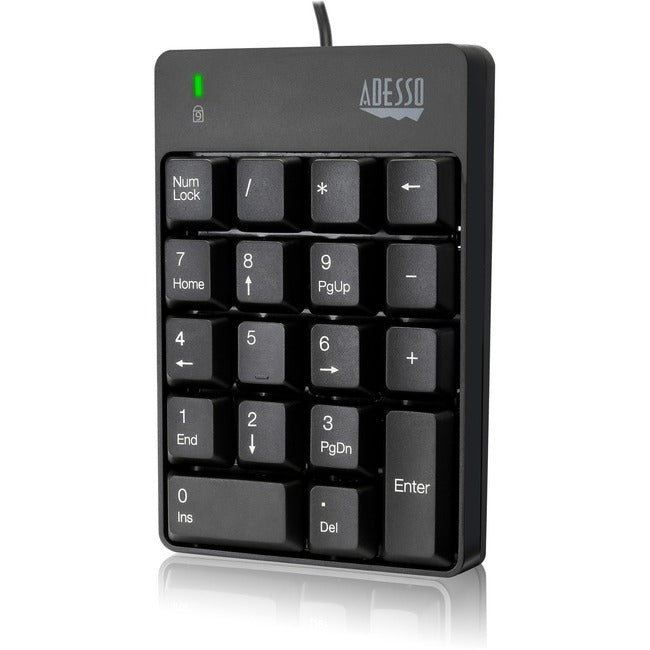 Adesso AKB-601UB - USB Spill Resistant 18-Key Numeric Keypad - GreatEagleInc