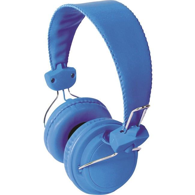 Hamilton Buhl Headset with In Line Microphone Blue - Computers & Electronics