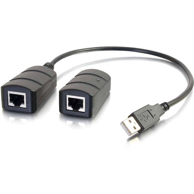 C2G 1 Port USB 2.0 Over Cat5/Cat6 Extender - USB Extension up to 150ft - Computers & Electronics