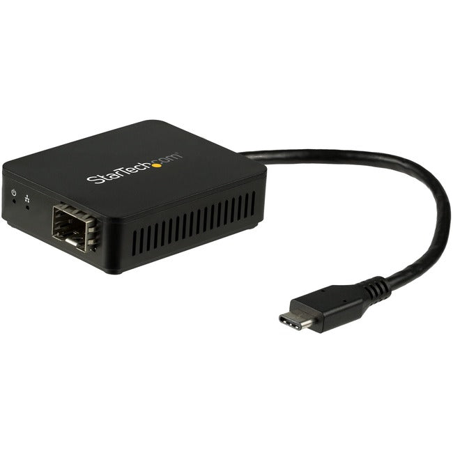 StarTech.com USB C to Fiber Optic Converter - Open SFP - USB 3.0 Gigabit Ethernet Network Adapter - 1000BASE-SX/LX - Windows / Mac / Linux Default Title