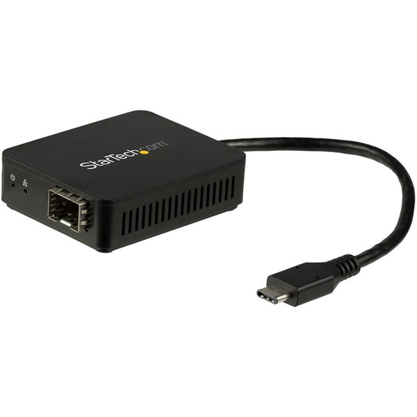 StarTech.com USB C to Fiber Optic Converter - Open SFP - USB 3.0 Gigabit Ethernet Network Adapter - 1000BASE-SX/LX - Windows / Mac / Linux Default Title
