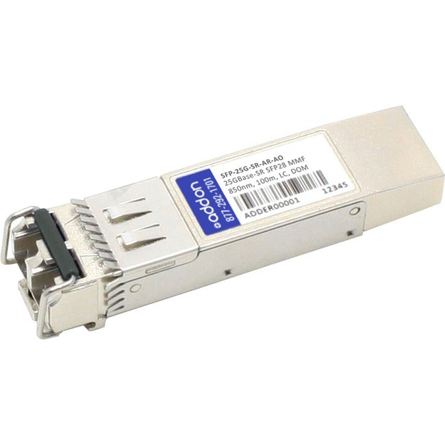 AddOn Arista Networks SFP-25G-SR Compatible TAA Compliant 25GBase-SR SFP28 Transceiver (MMF, 850nm, 100m, LC, DOM) - GreatEagleInc