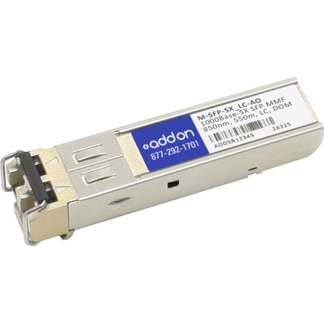 AddOn Hirschmann M-SFP-SX/LC Compatible TAA Compliant 1000Base-SX SFP Transceiver (MMF, 850nm, 550m, LC, DOM) Default Title