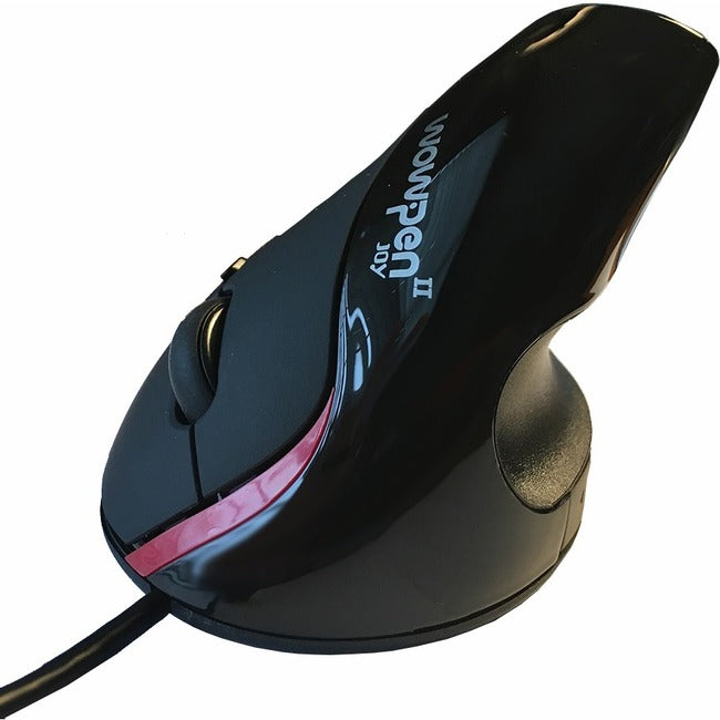 WOW PEN JOY II WIRED VERTICAL ERGONOMIC OPTICAL MOUSE BLACK - GreatEagleInc
