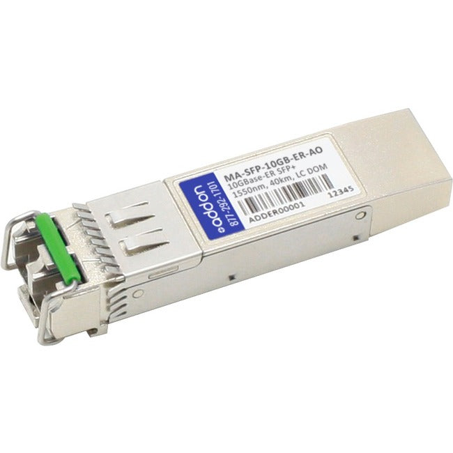 AddOn Cisco Meraki Compatible TAA Compliant 10GBase-ER SFP+ Transceiver (SMF, 1550nm, 40km, LC, DOM) - GreatEagleInc
