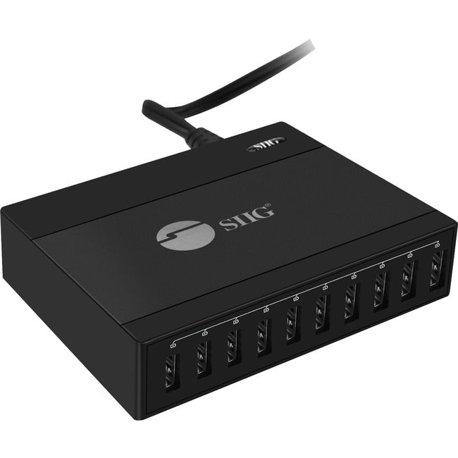 SIIG 60W 10-Port USB Charger SIIG, Inc