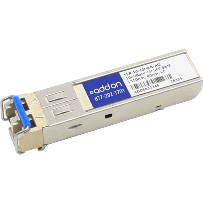 AddOn Arista Networks AR-SFP-1G-LH Compatible TAA Compliant 1000Base-LH SFP Transceiver (SMF, 1310nm, 40km, LC)