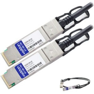 AddOn HP Compatible TAA Compliant 40GBase-CU QSFP+ to QSFP+ Direct Attach Cable (Passive Twinax, 2m)