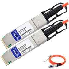 AddOn Finisar FCBN410QB1C20 Compatible TAA Compliant 40GBase-AOC QSFP+ to QSFP+ Direct Attach Cable (850nm, MMF, 20m)