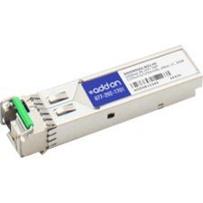 AddOn Alcatel-Lucent Compatible TAA Compliant 10GBase-BX SFP+ Transceiver (SMF, 1270nmTx/1330nmRx, 60km, LC, DOM)