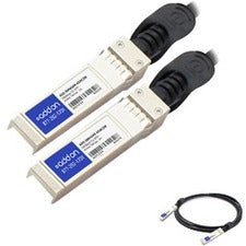 AddOn Brocade 10G-SFPP-TWX-0201 to Arista Networks CAB-SFP-SFP-2MA Compatible TAA Compliant 10GBase-CU SFP+ to SFP+ Direct Attach Cable (Active Twinax, 2m)