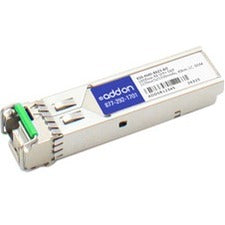 AddOn Dell Compatible TAA Compliant 10GBase-BX SFP+ Transceiver (SMF, 1270nmTx/1330nmRx, 40km, LC, DOM)