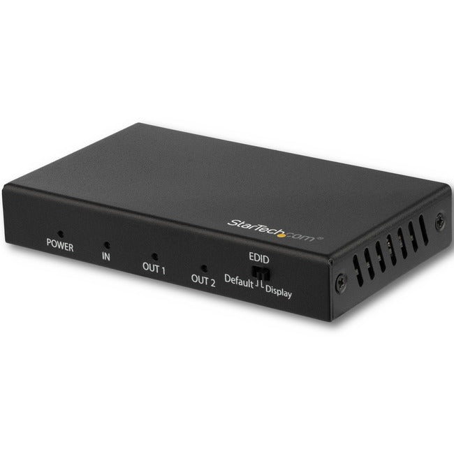 StarTech.com 2 Port HDMI Splitter - 4K 60Hz - 1x2 Way HDMI 2.0 Splitter - HDR - ST122HD202 - GreatEagleInc