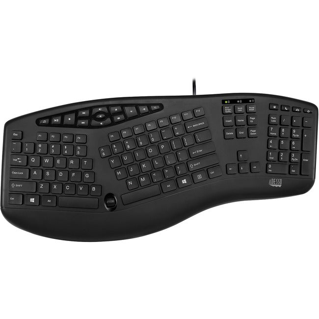 Adesso TruForm Media 160 - Ergonomic Desktop Keyboard Default Title