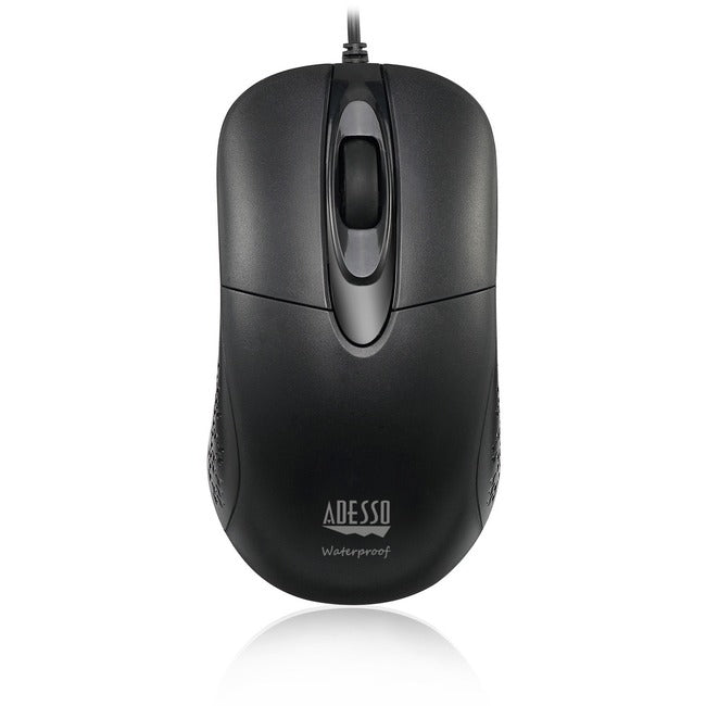 Adesso iMouse W4 - Waterproof Antimicrobial Optical Mouse - Computers & Electronics