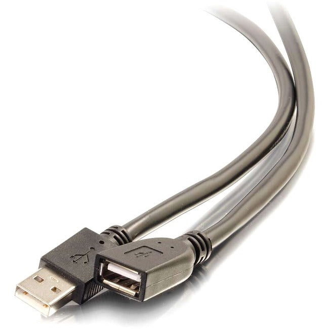 C2G 75ft USB 2.0 A Active Extension Cable - M/F Plenum - USB Extension Default Title