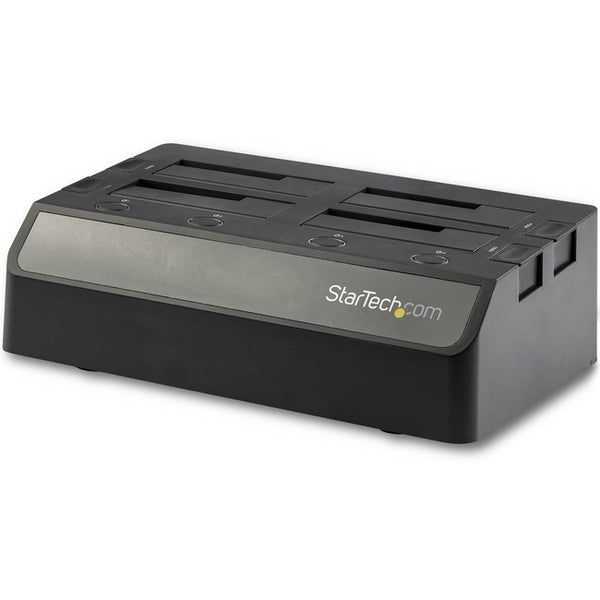 StarTech.com 4 Bay SATA HDD Docking Station - For 2.5 / 3.5in SSD / HDDs - USB 3.1 (10Gbps) - USB-C / USB-A - Hard Drive Docking Station - GreatEagleInc