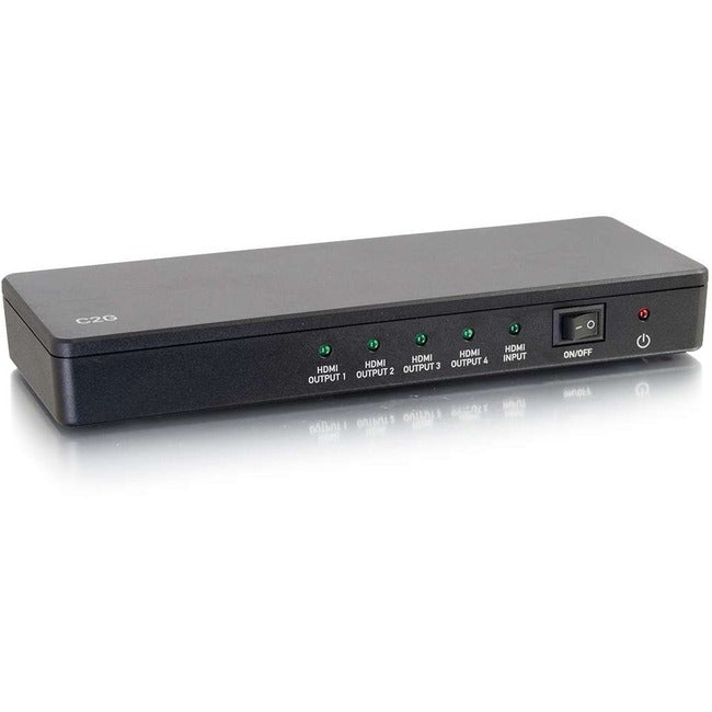 C2G 4-Port HDMI Splitter - 4K 30Hz (TAA) - Computers & Electronics