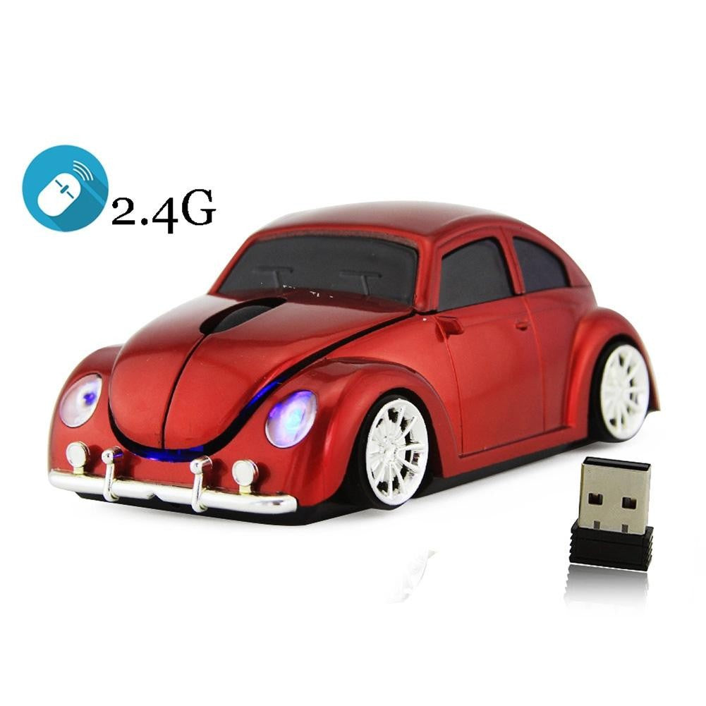 Cute Wireless 3d Car Computer Mouse Mini Usb Optical VW Beetle Auto Ergonomic Kid Gift PC Mice For Mac Laptop Desktop
