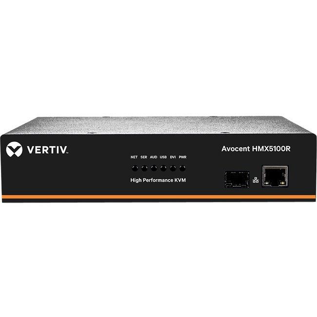 Vertiv Avocent HMX5100R - IP KVM Receiver|USB 2.0 RX Single DVI-D Audio SFP