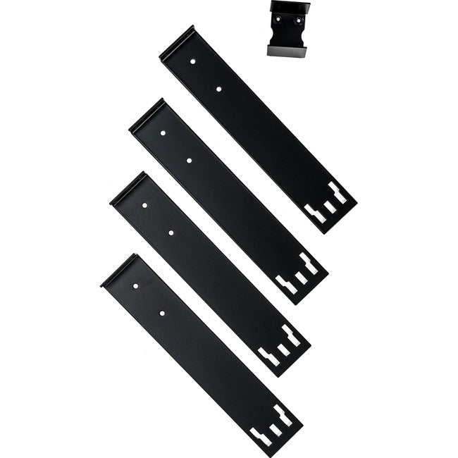 Vertiv Rackmount kit for two Vertiv Avocent HMX 5000/6000 High Performance KVM Systems contains metal brackets and screws. - GreatEagleInc