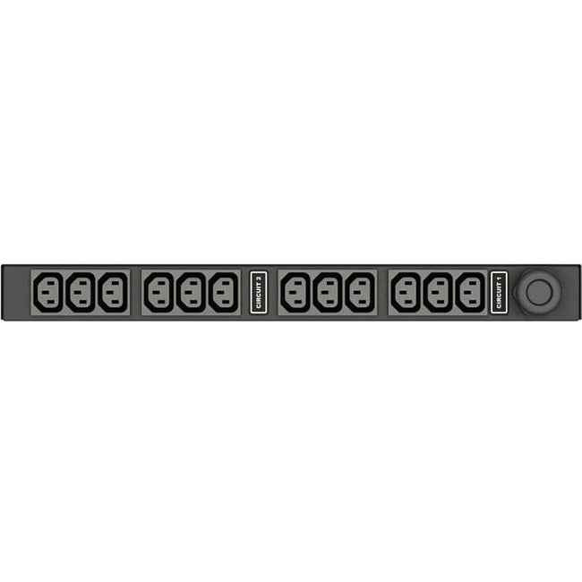 Vertiv Geist Rack PDU, Basic, Horizontal, 30A, 208V, (12)C13