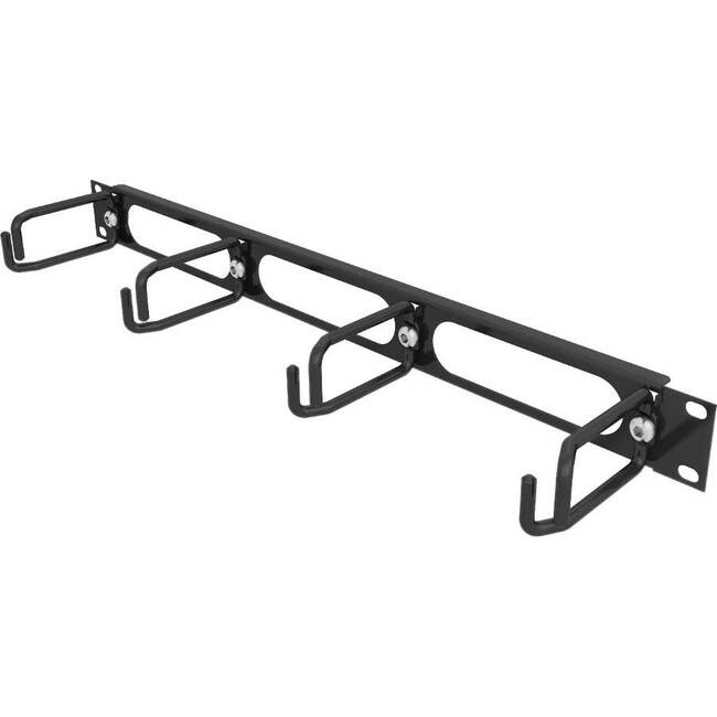 Vertiv Horizontal Cable Manager with Metal D rings| 1U (VRA1000) - GreatEagleInc