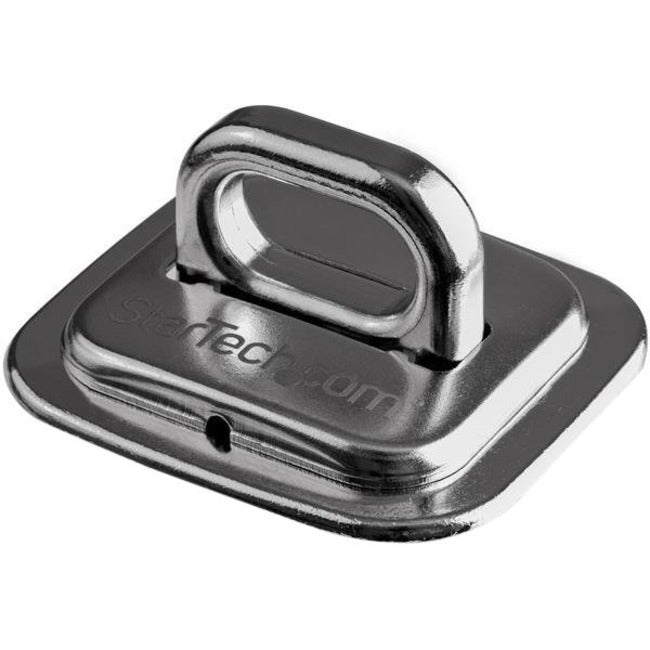 StarTech.com Laptop Cable Lock Anchor - Steel - Computer Security Cable Anchor - Desk Mount Security Anchor Point - Screw-On Cable Lock Anchor - GreatEagleInc