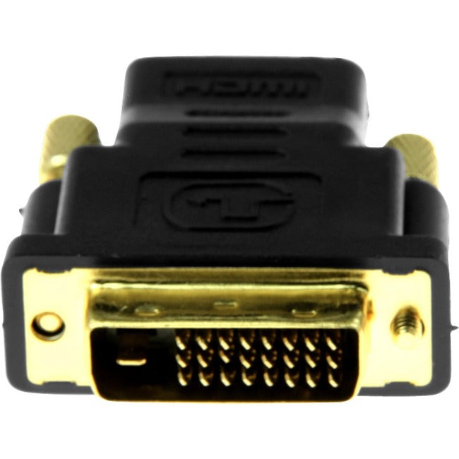 Rocstor Premium HDMI to DVI-D Video Cable Adapter - F/M - 1 x HDMI Female Digital Audio/Video - 1 x DVI-D Male Digital Video F/M - Black - GreatEagleInc