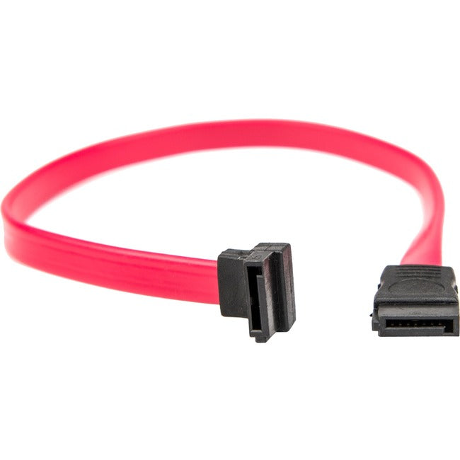 Rocstor Premium 18in SATA Serial ATA Cable - SATA - 18in - 1 x Female SATA - 1 x Female SATA - Red Default Title
