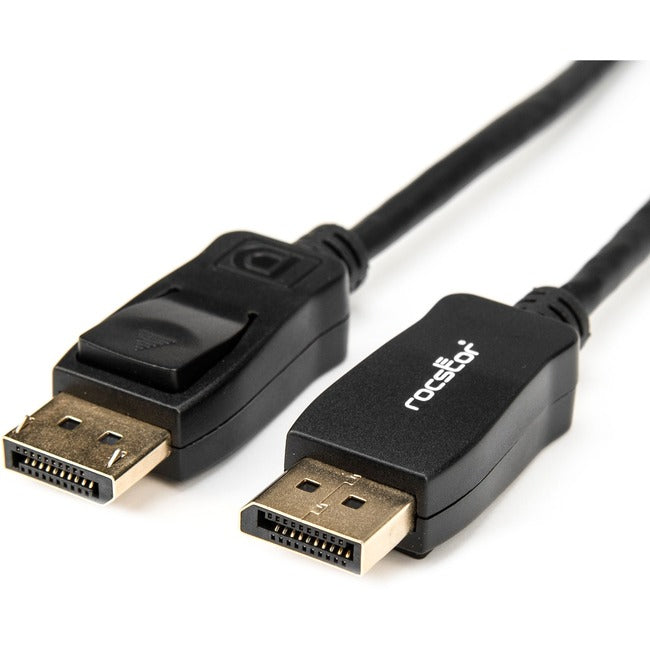 Rocstor Premium 3ft / 1m DisplayPort 1.2 Cable M/M - DisplayPort 4k - DisplayPort Male Digital Audio/Video - 3ft - Black- DP TO DP Cable 4Kx2K - GreatEagleInc