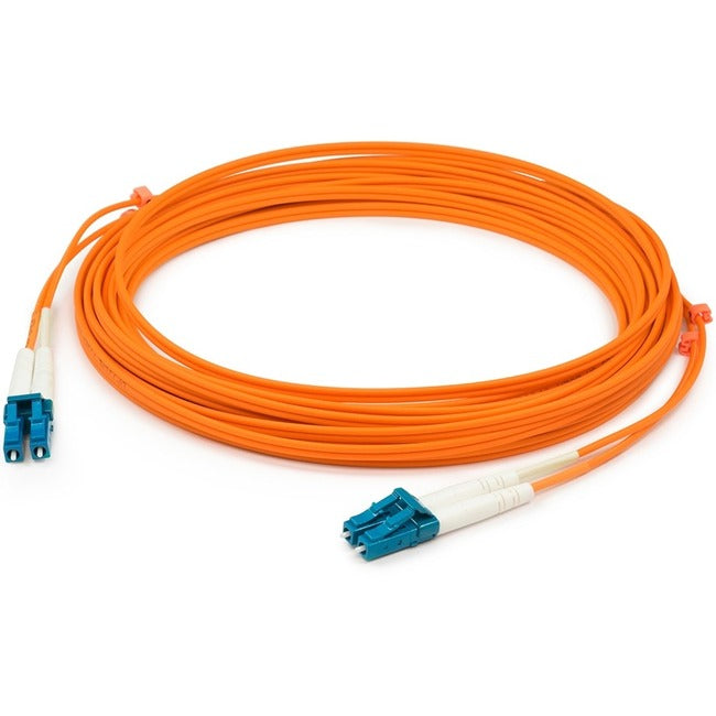 AddOn 10m LC (Male) to LC (Male) Orange OM2 Duplex Fiber OFNR (Riser-Rated) Patch Cable - Computers & Electronics