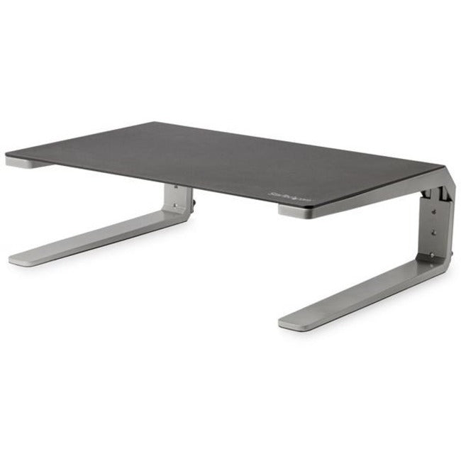 StarTech.com Monitor Riser Stand - For up to 32" Monitor - Height Adjustable - Computer Monitor Riser - Steel and Aluminum…