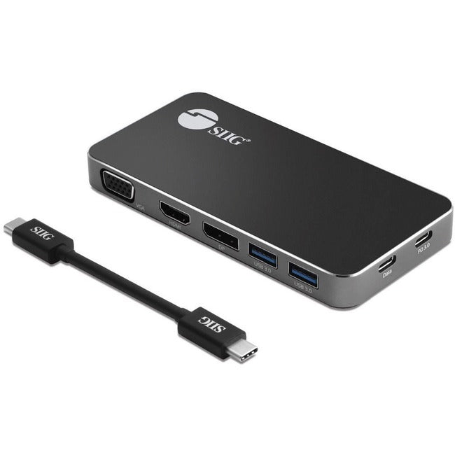 SIIG USB-C MST Video Travel Docking with PD - GreatEagleInc