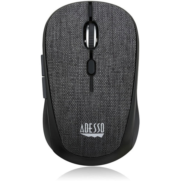 Adesso iMouse S80B - Wireless Fabric Optical Mini Mouse (Black) - GreatEagleInc