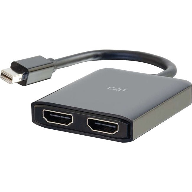 C2G Mini DisplayPort to HDMI Monitor Splitter - 2 Port K HDMI MST Hub Default Title