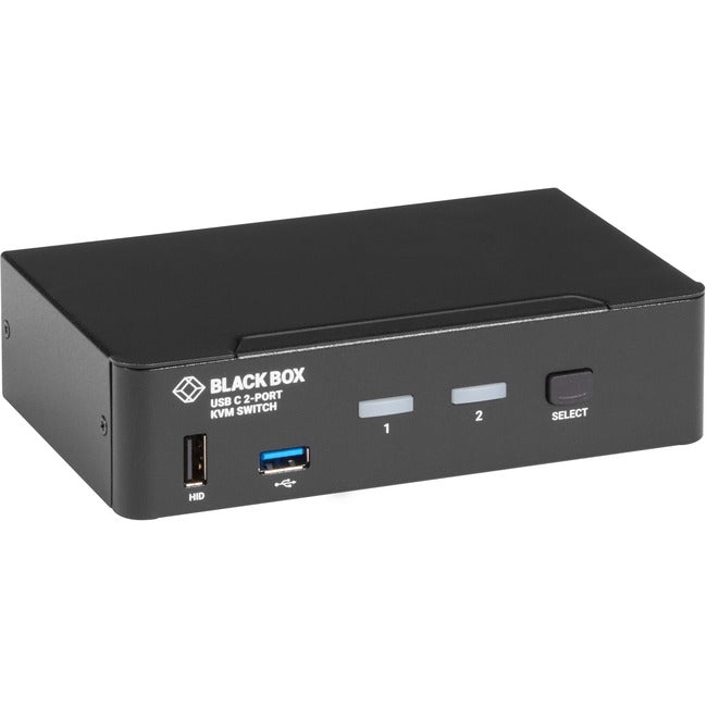 Black Box USB-C 4K KVM Switch, 2-Port - GreatEagleInc