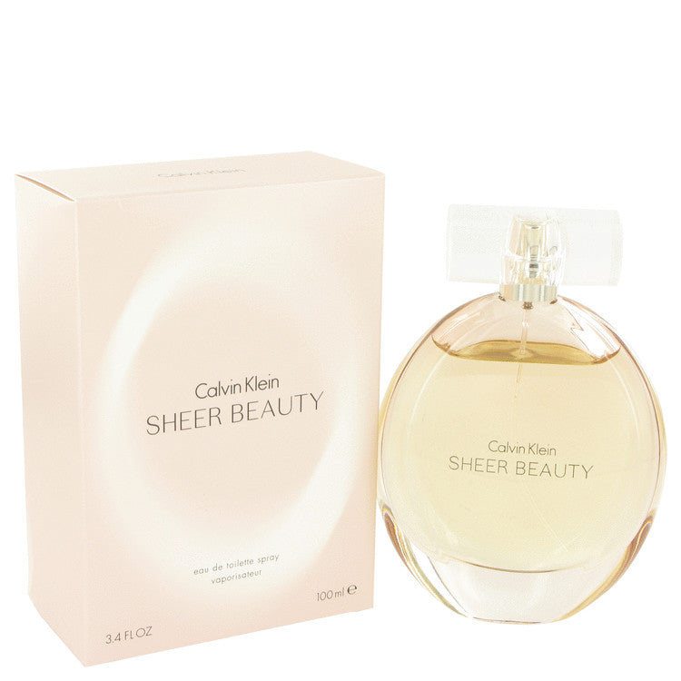 Sheer Beauty by Calvin Klein Eau De Toilette Spray for Women - GreatEagleInc