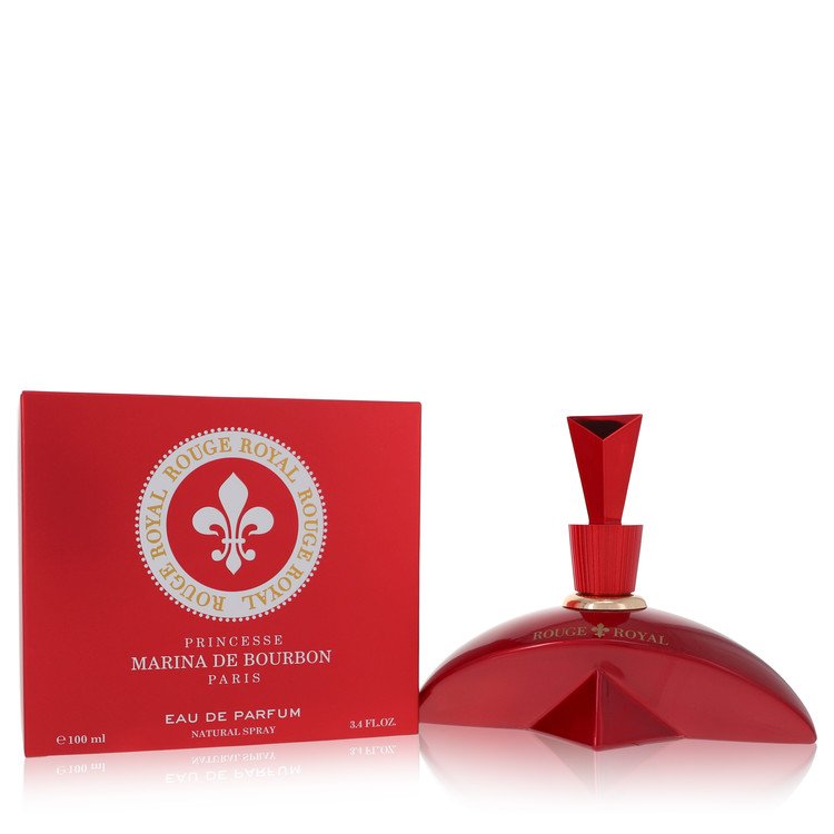 MARINA DE BOURBON Rouge Royal by Marina De Bourbon Eau De Parfum Spray for Women - 3.4 Oz - Beauty & Fragrance