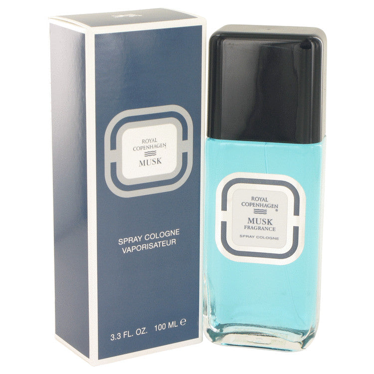ROYAL COPENHAGEN MUSK by Royal Copenhagen Cologne Spray for Men 3.3 oz Regular