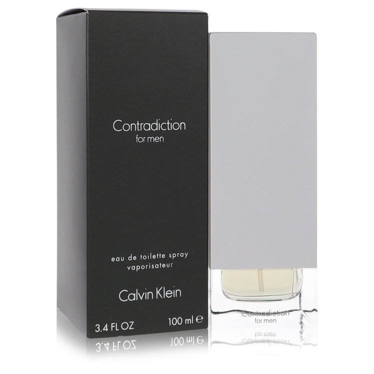 CONTRADICTION by Calvin Klein Eau De Toilette Spray for Men 3.4 Oz
