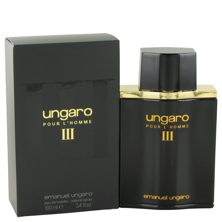 UNGARO III by Ungaro Eau De Toilette Spray (New Packaging)for Men New Packaging