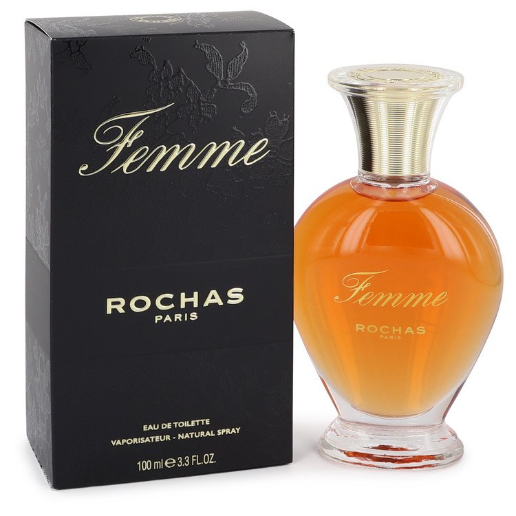 FEMME ROCHAS by Rochas Eau De Toilette Spray for Women 3.4oz