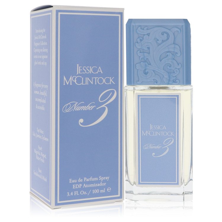 JESSICA Mc clintock #3 by Jessica McClintock Eau De Parfum Spray 3.4 oz for Women Default Title