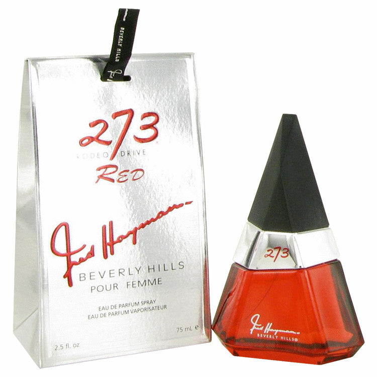 273 Red by Fred Hayman Eau De Parfum Spray 2.5 oz for Women - GreatEagleInc