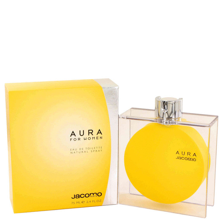 AURA by Jacomo Eau De Toilette Spray for Women 2.4 Oz Regular